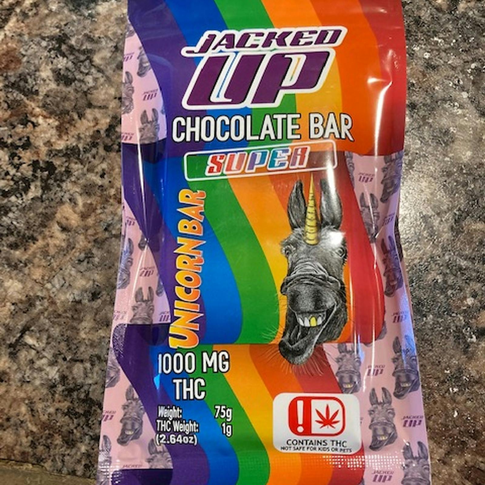 Jacked UP Bars-Extreme Unicorn Bar-1,000mg by Jacked Up